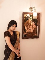 Black Saree Magic by Pragya Nagra